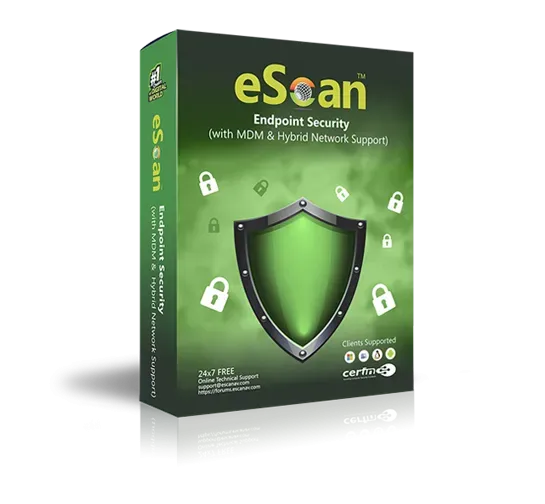 eScan Endpoint Security (inkl. MDM + Hybridnetzwerk Support) 
